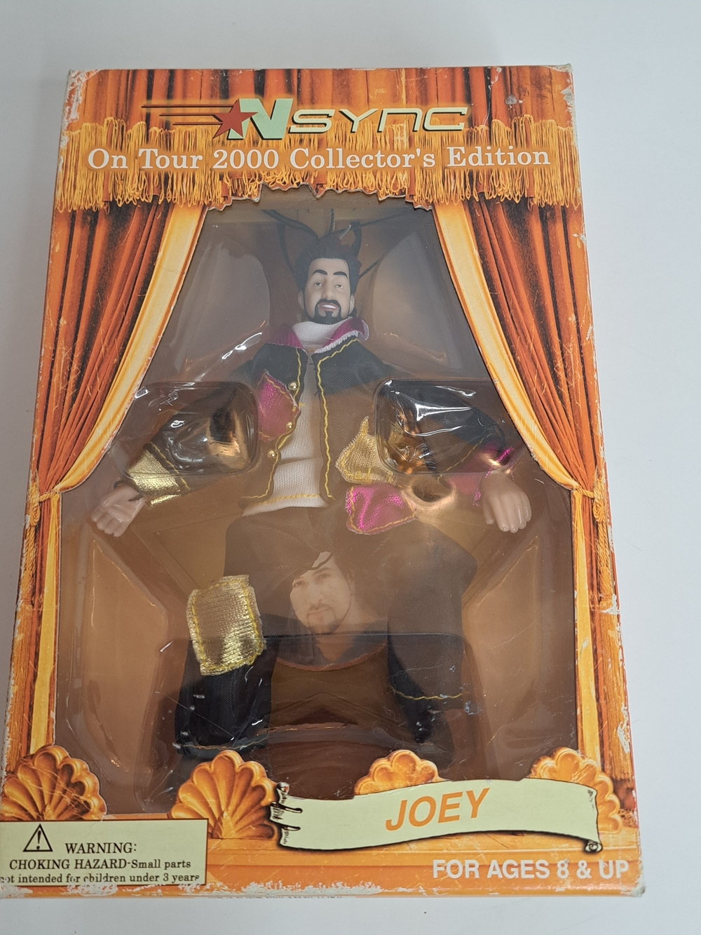 NSYNC On Tour Collector's Edition 6 1/2" Lance & Joey Collectable Marionettes X2